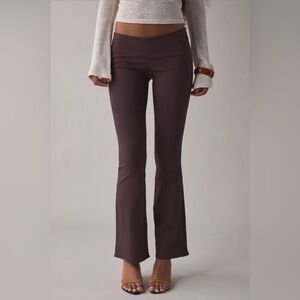 Kimchi blue low rise flare stretch pants